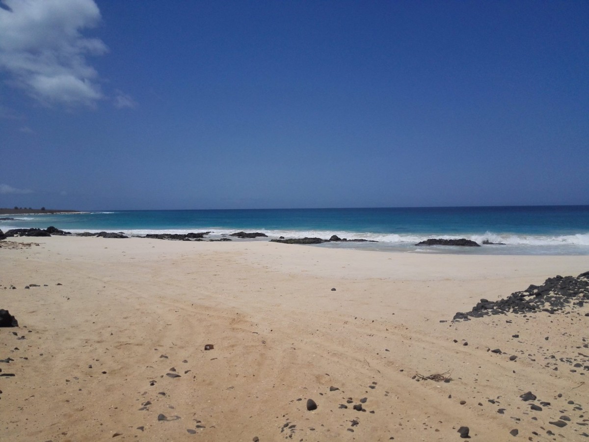 spiaggia Capoverde Boavista spiaggia Capoverde Boavista
