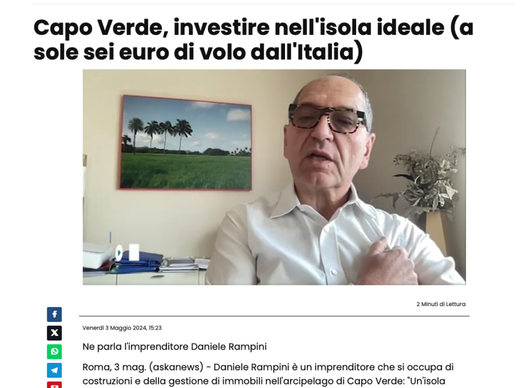 Capo Verde investire nell'isola ideale
